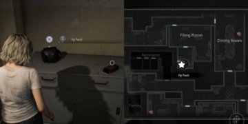 lokasi hip pouch Resident Evil Requiem