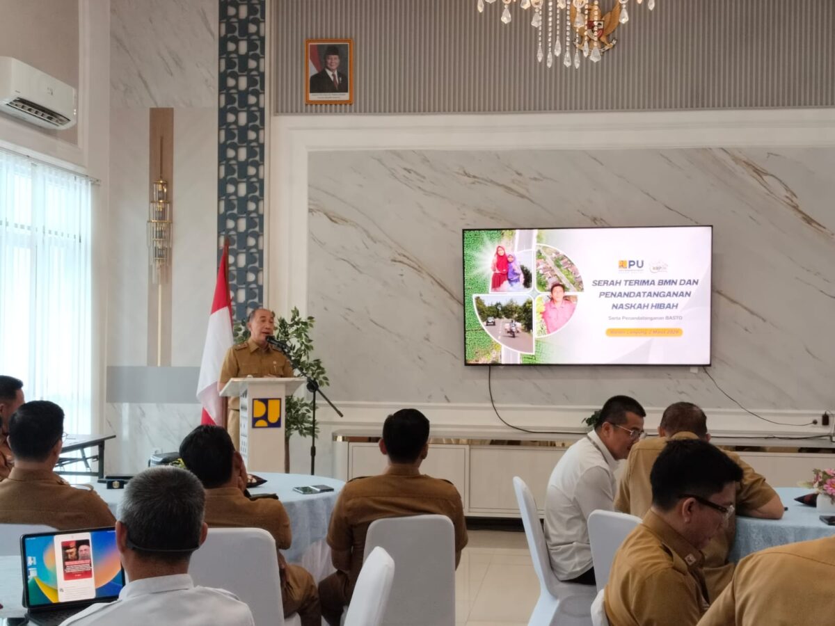 Asisten II Bidang Perekonomian dan Pembangunan Provinsi Lampung, Mulyadi Irsan.