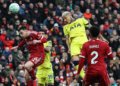 suasana laga liverpool vs tottenham hotspur