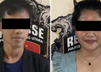 Tim Tekab 308 Presisi Sat Reskrim Polres Lampung Utara berhasil mengungkap kasus tindak pidana prostitusi di Kelurahan Kelapa Tujuh, Kecamatan Kotabumi Selatan, Kabupaten Lampung Utara. Dok Polres