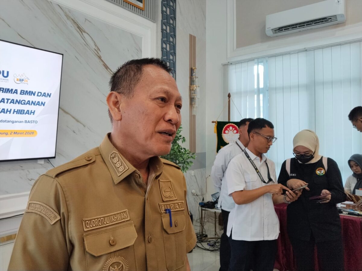 Bupati Tulang Bawang, Qodratul Ikhwan. // Atika