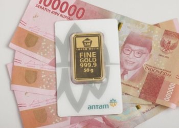 Ilustrasi harga jual kembali emas (buyback) hari ini.