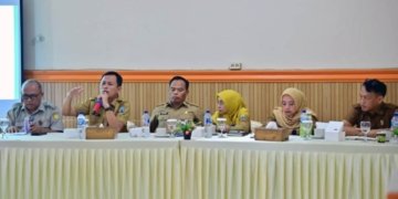 Forum Focus Group Discussion (FGD) lintas sektor yang digelar di Kalianda, Senin (6/4/2026).