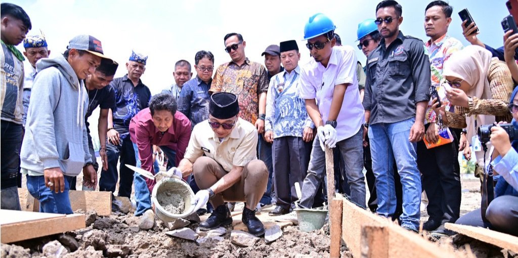 Wabup Syaiful Tancap Gas Bangun Menara Siger Residence I, Perluas Akses Hunian Layak di Kalianda