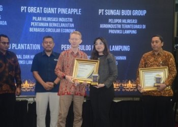 Perusahaan pengolahan nanas terintegrasi, Great Giant Foods, diharapkan terus berkembang dan memberikan kontribusi lebih besar bagi perekonomian nasional, khususnya melalui peningkatan ekspor produk hortikultura.