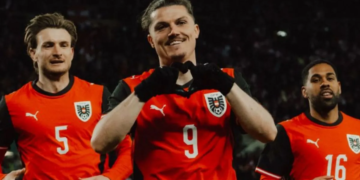 Gelandang Timnas Austria, Marcel Sabitzer (9)