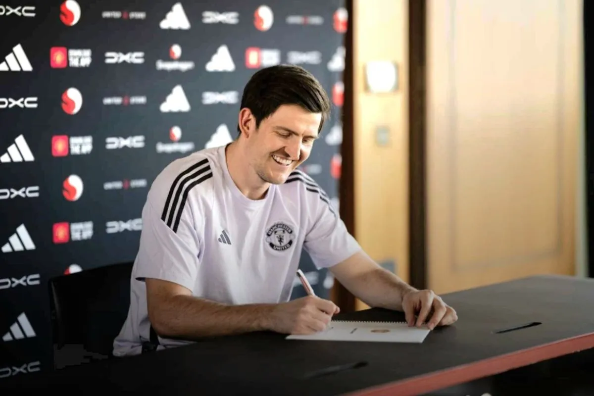 Harry Maguire Resmi Perpanjang Kontrak di Manchester United hingga 2027