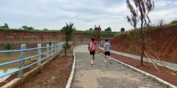 Bandar Lampung terus menghadirkan ruang terbuka yang nyaman untuk masyarakat. Dok Lampost.co
