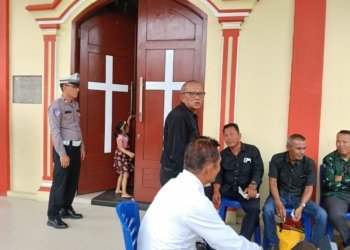 Amankan Jumat Agung Polsek Natar Sebar Personel di 24 Gereja
