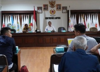 Komite Olahraga Nasional Indonesia (KONI) Provinsi Lampung mematangkan persiapan menjelang perhelatan akbar Pekan Olahraga Nasional (PON) XXIII tahun 2032. Dok KONI