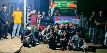 Aliansi Petani Tebu saat siap berangkat aksi ke Kejati Lampung. Dok Aliansi