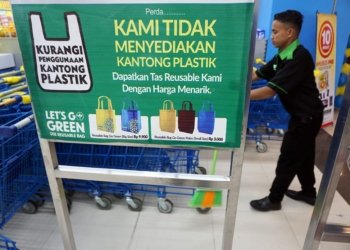 Himbauan pengurangan penggunaan kantong plastik