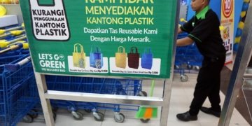 Himbauan pengurangan penggunaan kantong plastik