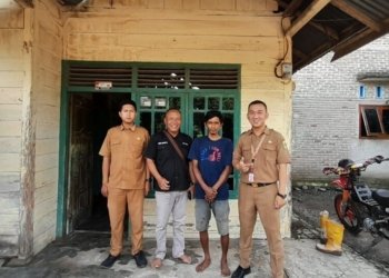 Rumah Guru Ngaji yang disurvei untuk dibedah/ Dok. Rusdy