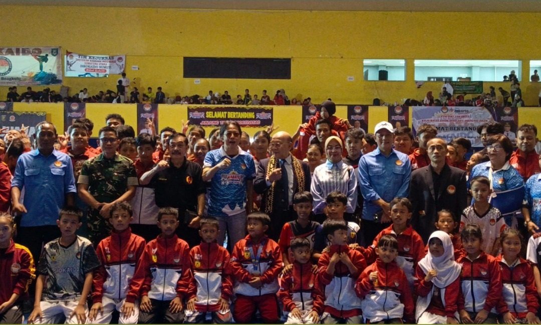 Kejurnas Karate Shokaido Diharapkan Tetap Junjung Sportivitas