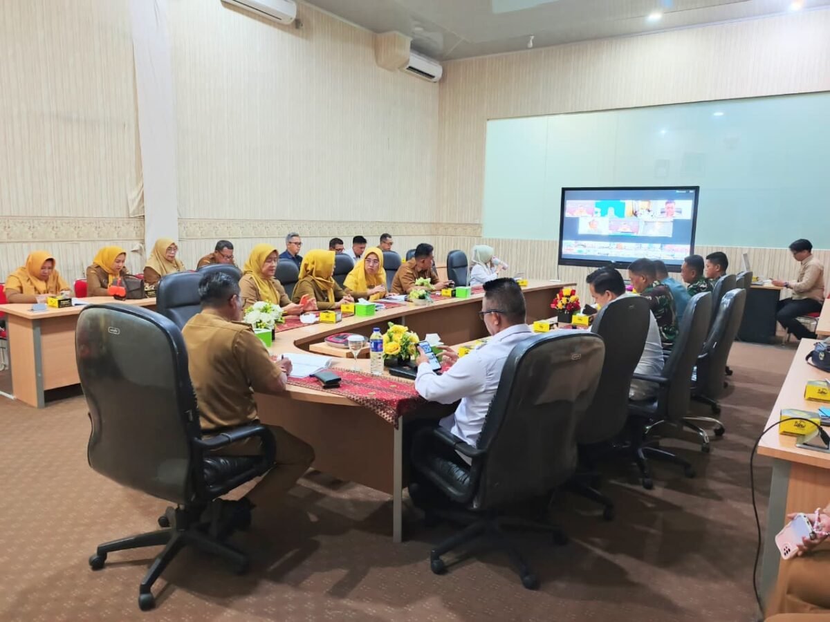 Pemprov Lampung saat menggelar rapat