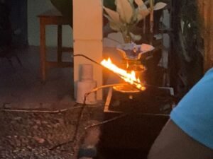 Kabel Listrik Terbakar di Langkapura, Warga Minta Penanganan Cepat