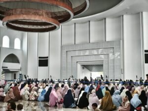 Ribuan Jamaah Padati Masjid Al Bakrie Gemakan Solidaritas Lampung untuk Palestina