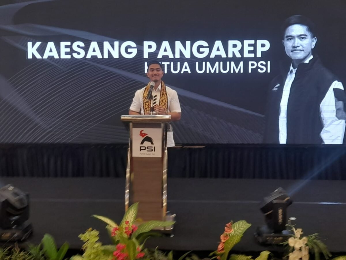 Kaesang Ajak Kader PSI Lampung Mainkan Politik Kolaborasi