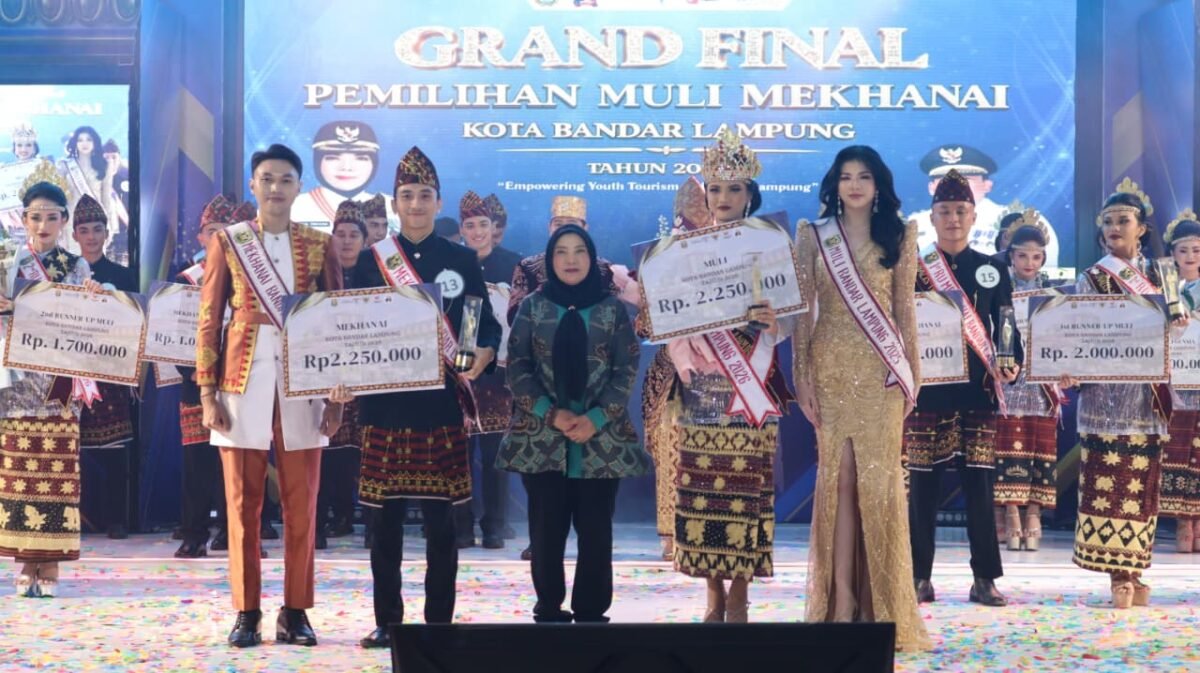 Mutyara dan Glen Terpilih Muli Mekhanai 2026 Bandar Lampung
