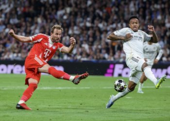 Laga Leg I Real Madrid vs Bayern Muenchen