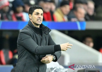 Pelatih Arsenal Mikel Arteta