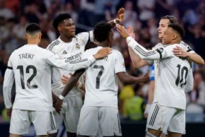Mbappe dan Vinicius Cetak Gol, Real Madrid Terus Tempel Ketat Barcelona di Puncak Klasemen