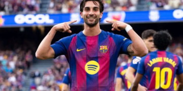 Penyerang Barcelona Ferran Torres