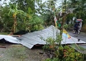 Angin Puting Beliung Terjang Wonosobo Tanggamus, 14 Rumah Warga Rusak