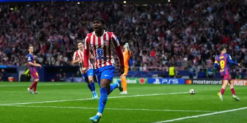 Selebrasi Ademola Lookman