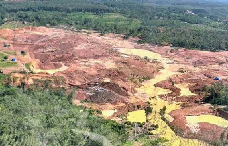 Distribusi Emas Ilegal Meluas