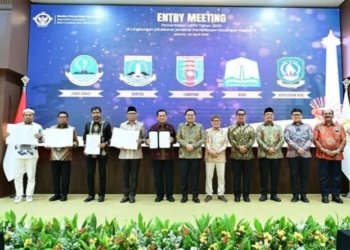 Entry Meeting Pemeriksaan Laporan Keuangan Pemerintah Daerah (LKPD) Tahun Anggaran 2025 oleh Badan Pemeriksa Keuangan (BPK) Republik Indonesia di Kantor BPK RI Perwakilan DKI Jakarta.