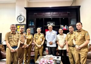 Pengurus KONI dan Sekda Provinsi Lampung Bahas Persiapan PON 2032