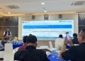 Pelindo Regional 2 Panjang menggelar silaturahmi bersama mitra media. General Manager Pelindo Regional 2 Panjang, Hardianto, memimpin langsung kegiatan tersebut didampingi jajaran pimpinan anak perusahaan di lingkungan Regional 2 Panjang. Acara berlangsung di Gedung AKHLAK Pelindo Regional 2 Panjang, Kamis (9/4/2026).