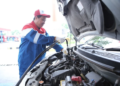 Pelayanan pengisian bahan bakar gas (BBG) oleh PT Gagas Energi Indonesia (ANTARA/HO-PGN)