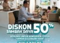 Promo tambah daya listrik PLN.