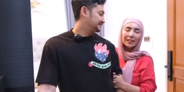 Angga Wijaya dan Istri