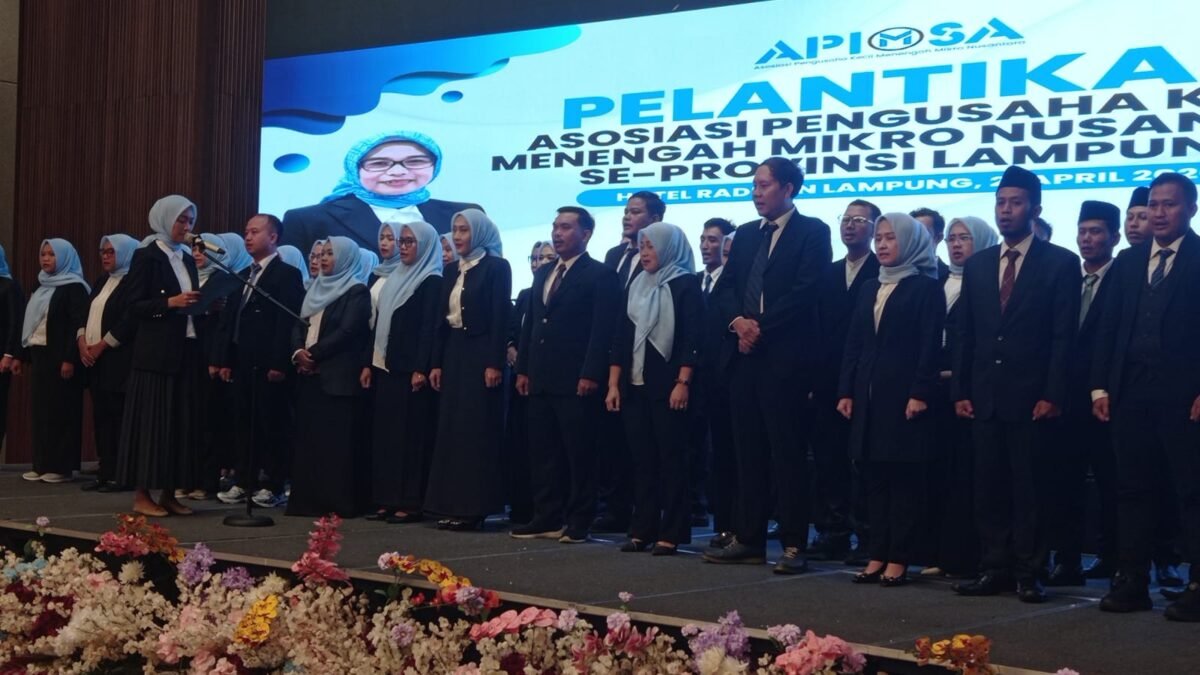 Resmi Dilantik, Pengurus Apimsa se-Lampung Bidik Digitalisasi UMKM Lokal