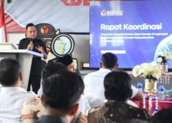 Bawaslu Provinsi Lampung menggelar rapat koordinasi bertajuk Penguatan Kapasitas SDM Bawaslu Kabupaten/Kota se-Lampung yang dihadiri Ketua, Anggota, Sekretaris KPU Provinsi Lampung, serta jajaran Bawaslu Kabupaten/Kota se-Provinsi Lampung. Dok Bawaslu