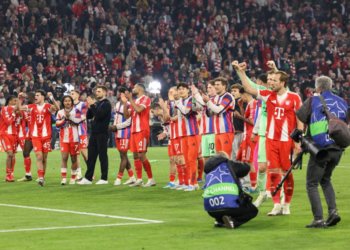 bayern rayakan kemenangan
