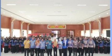 Pelantikan guru Pegawai Pemerintah dengan Perjanjian Kerja (PPPK) formasi tahun 2025, Kamis, 9 April 2026. (Dok. Pemkot)