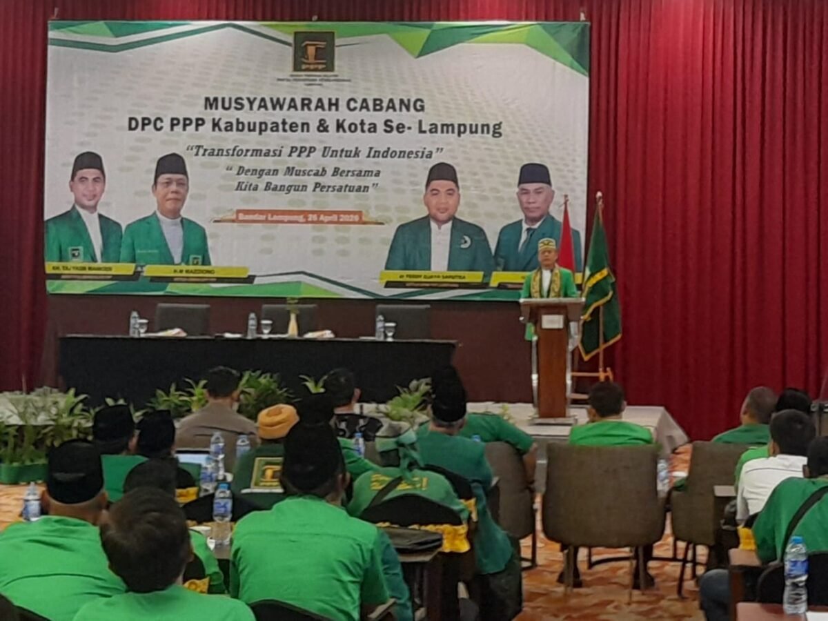 Kader PPP di Lampung Perlu Kerja Ekstra Sambut Pemilu 2029