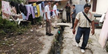 Tim Satgas Penyelenggaraan MBG Kabupaten Pesisir Barat angkat suara atas keluhan warga terkait bau busuk dari limbah SPPG Pasar Krui, Jumat,10 April 2026.Lampost.co/Salda Andala.