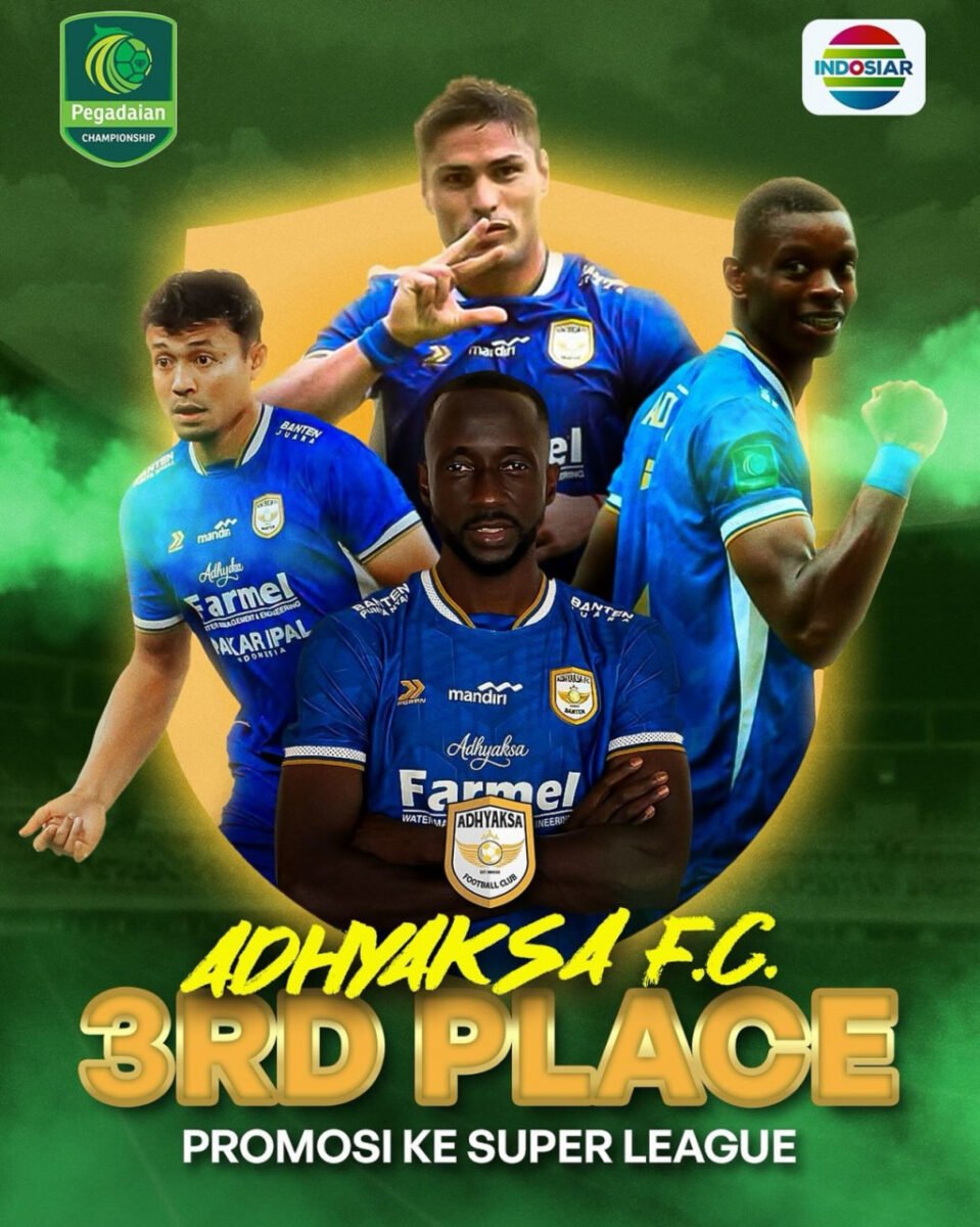 Bungkam Persipura di Jayapura, Adhyaksa FC Segel Tiket Promosi ke Super League