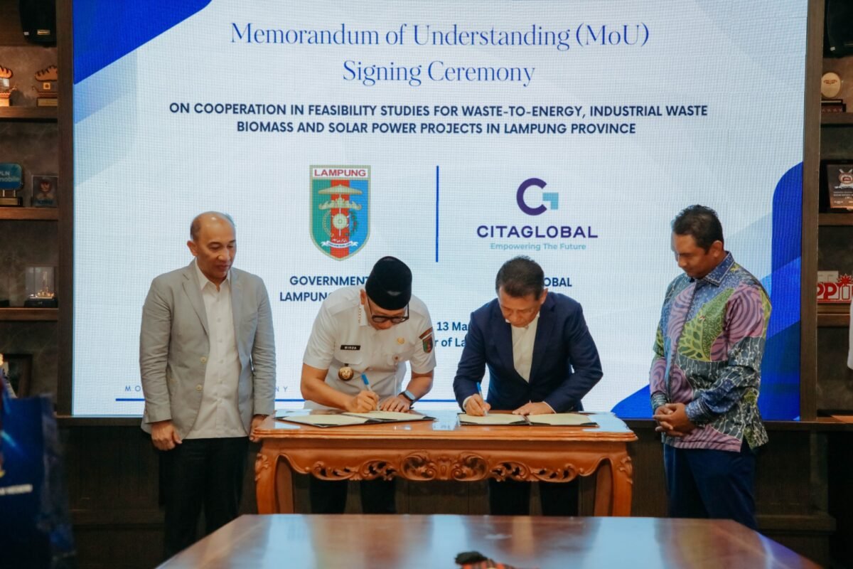 Lampung Bidik Proyek Floating Solar Panel Hingga 200 Megawatt di Tiga Bendungan
