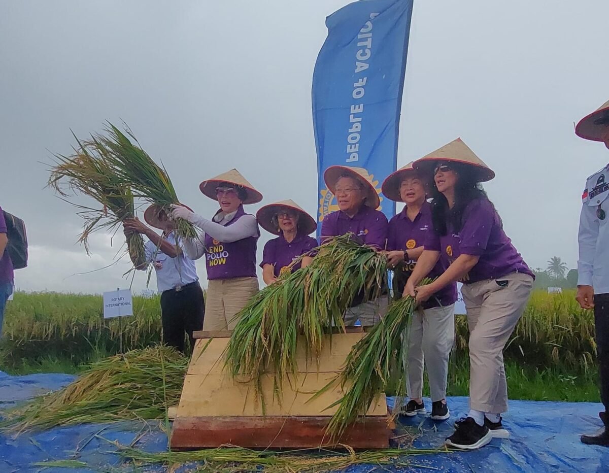 Rotary International Kembali Perkuat Irigasi di Lampung Tengah