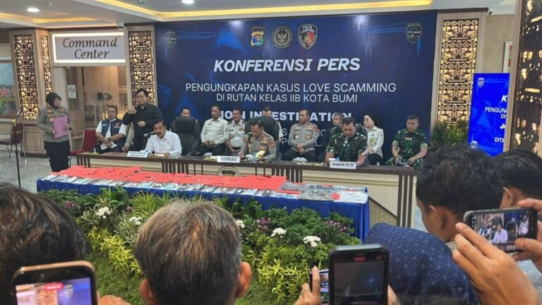 Lima Pegawai Rutan Kotabumi Terlibat Sindikat Love Scamming
