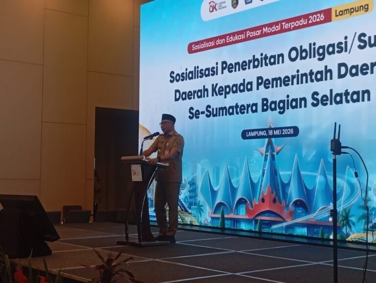 Pemprov Lampung Dorong Obligasi dan Sukuk Daerah Perkuat Pembiayaan Pembangunan