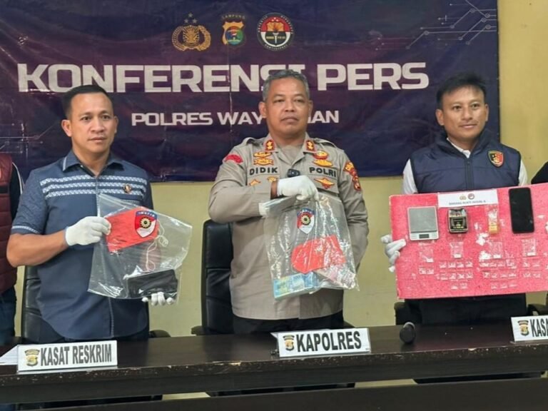 Dari Kasus Penipuan, Polres Way Kanan Bongkar Penambangan Emas Ilegal