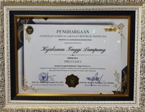 DPRD Lampung Apresiasi Prestasi Nasional Kejati Lampung Juara I Komjak RI